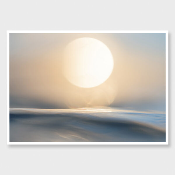 Dreamline abstract ocean wall art photographed off Ōhope Beach in the Bay of Plenty, New Zealand.